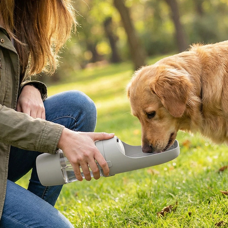 Portable Pet Water and Food Container