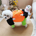 Halloween Christmas Pet Dog Costume Pumpkin