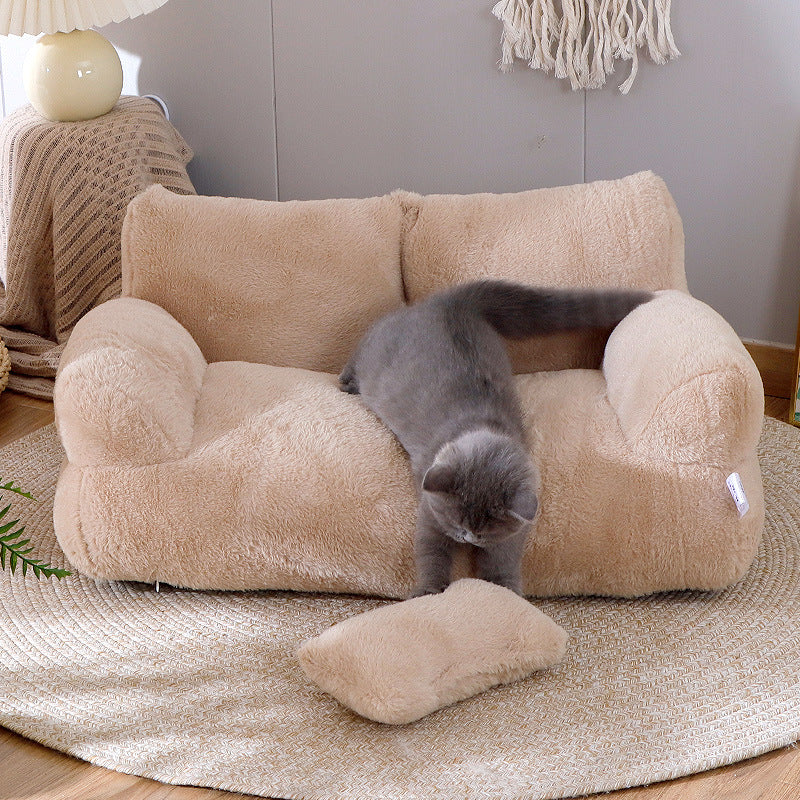 Detachable Washable Pet Cat Sofa Bed