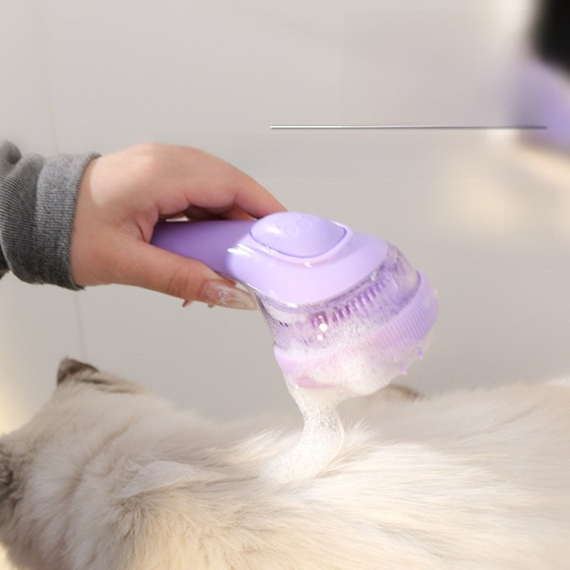 Two-in-One Pet Bathing Brush