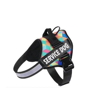 Reflective Dog Harness and Leash Set