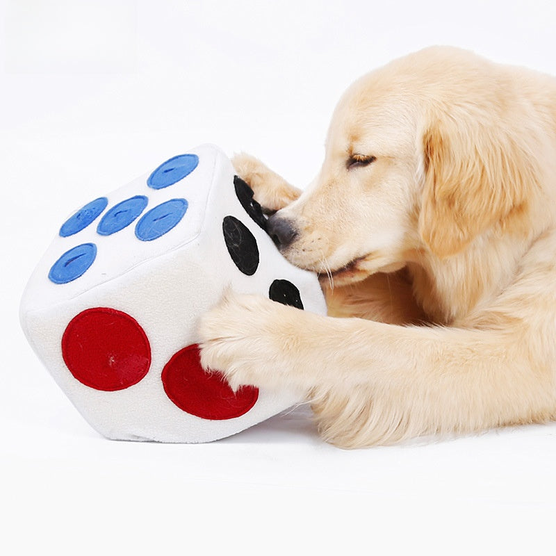 Interactive Pet Treat Dice Toy