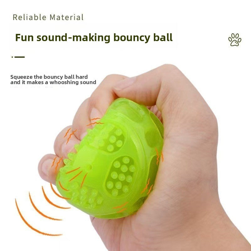 Luminous Sound Making Pet Chew Ball