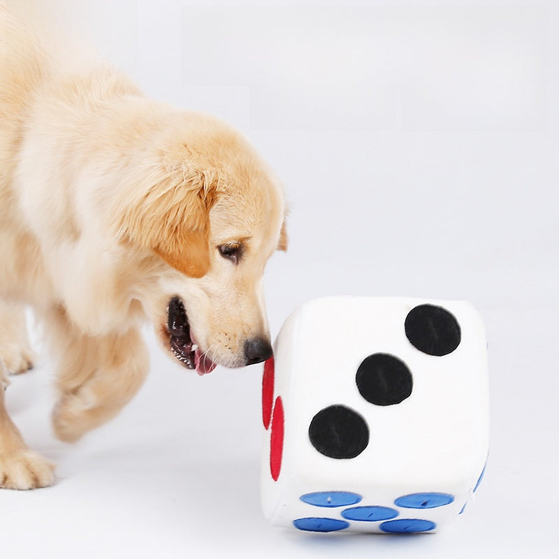 Interactive Pet Treat Dice Toy