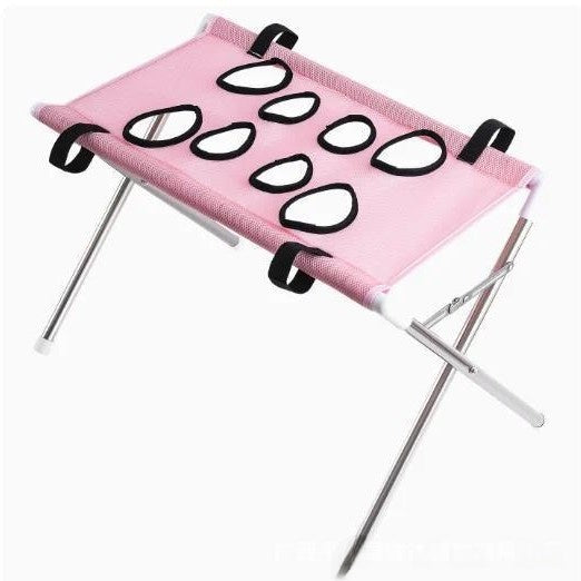 Adjustable Pet Grooming Restraint Hammock with Anti-Scratch Design