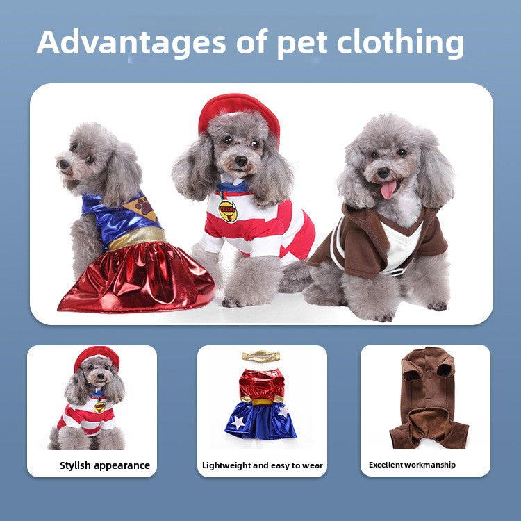 Adjustable Pet Costume Dress