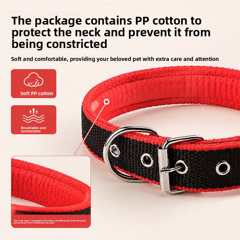 Adjustable Shock Absorption Pet Dog Collar