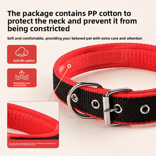 Adjustable Shock Absorption Pet Dog Collar