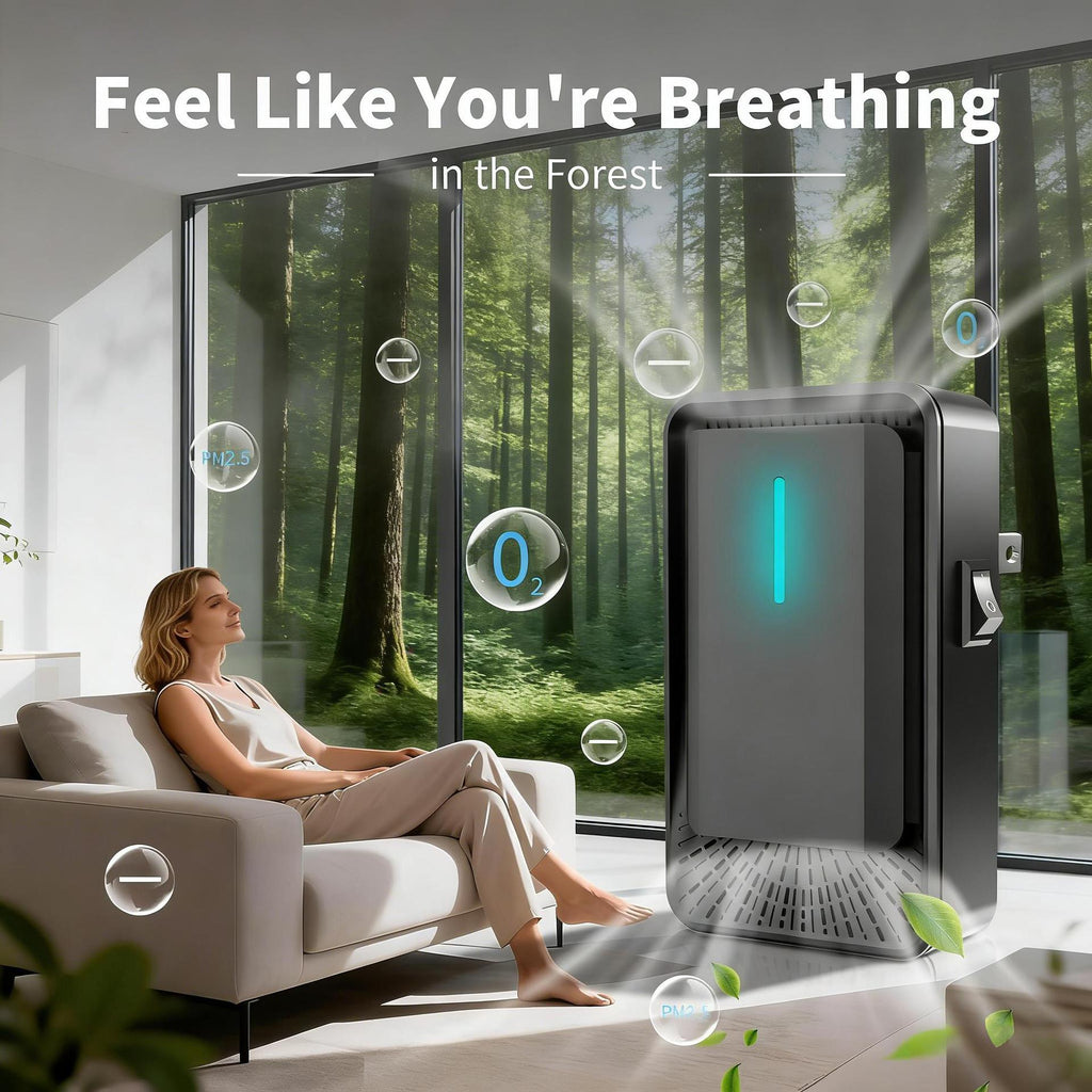Plug-In Pet Household Air Purifier, Formaldehyde-Removing Negative Ion Household Air Purifier