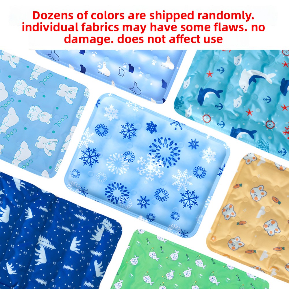 Gel-Filled Pet Cooling Mat with Scratch-Resistant Design