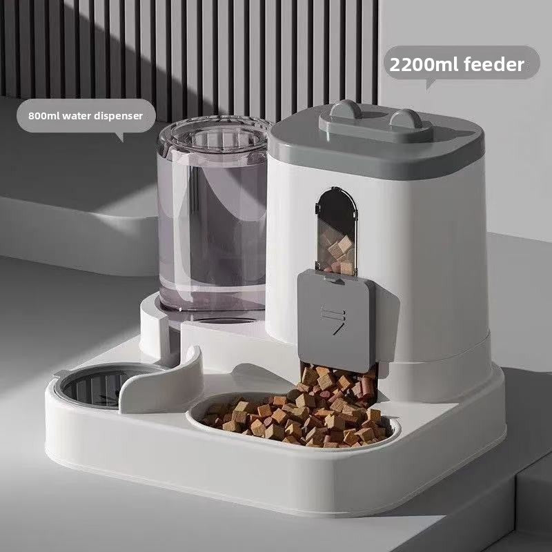 Automatic Pet Feeder and Water Bow