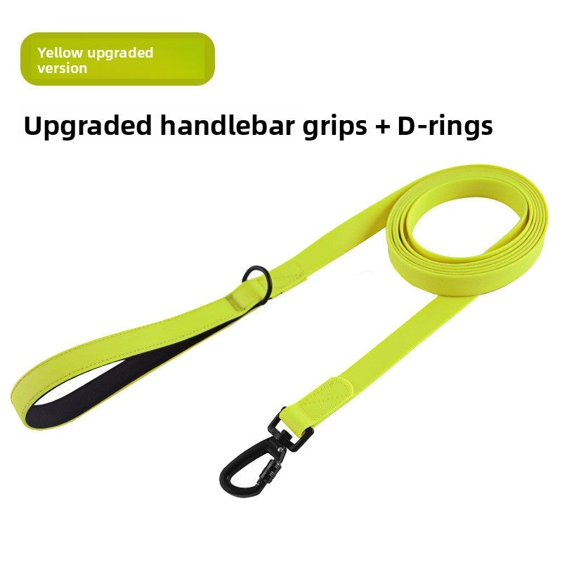 PVC Pet Leash Waterproof Dog Walking Lead