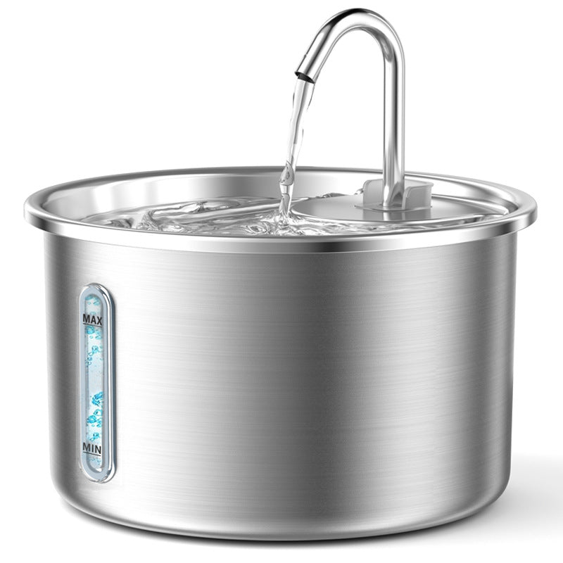 Stainless Steel Automatic Pet Water Fountain
