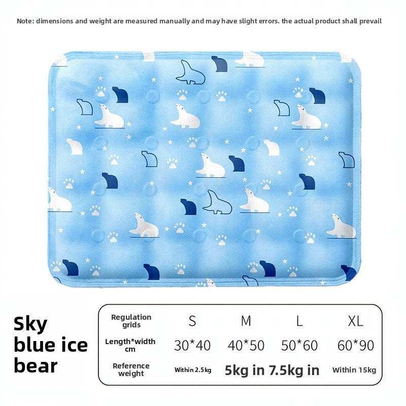 Gel-Filled Pet Cooling Mat with Scratch-Resistant Design