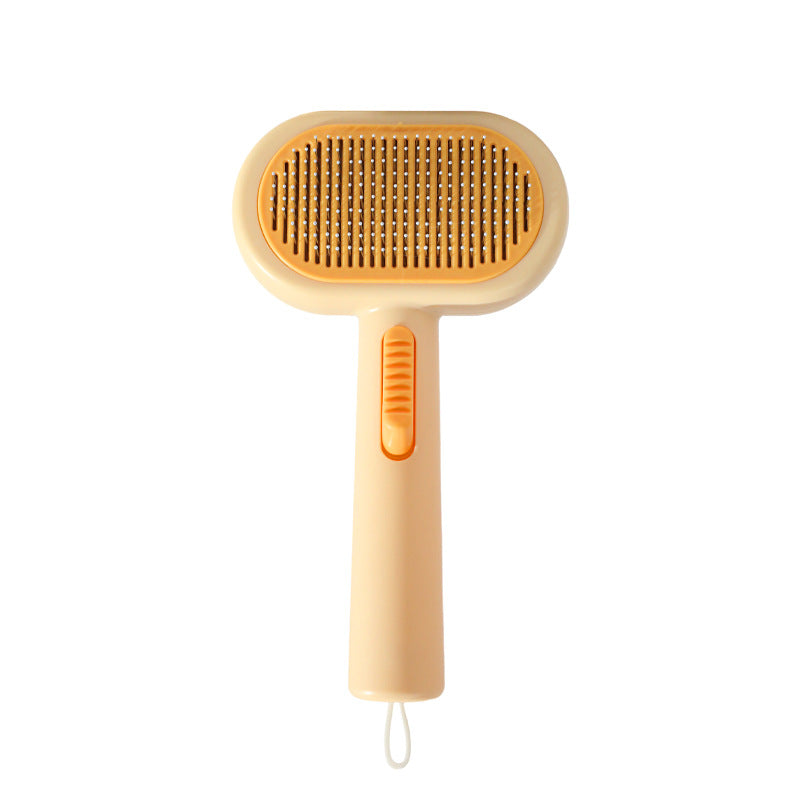 Cat floating hair cat hair comb pet double-sided hair removal self-cleaning comb