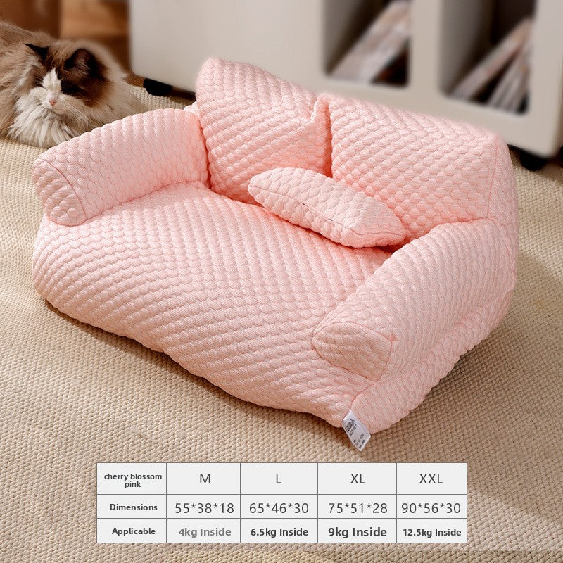 Detachable Washable Pet Cat Sofa Bed