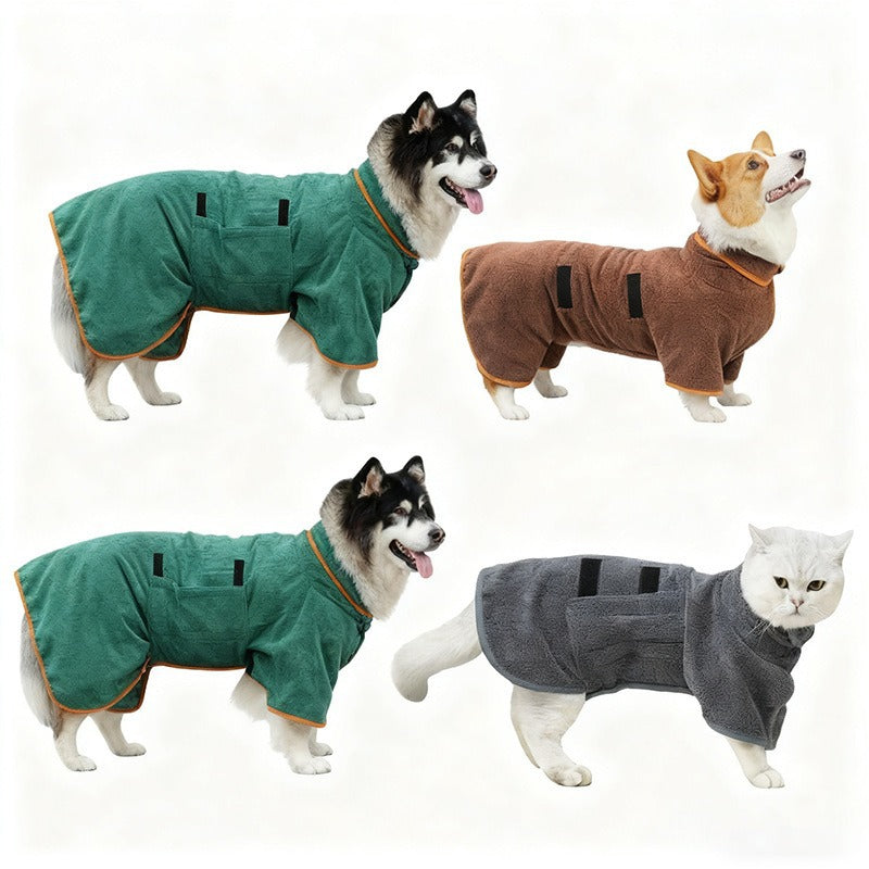 Pet bath towel