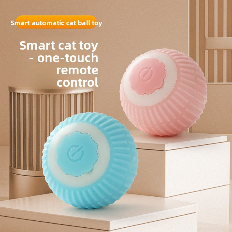 Pet Cat Toy Intelligent Rolling Ball Bite-resistant Fun Toy