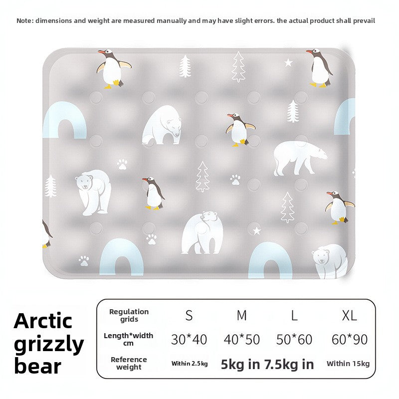 Gel-Filled Pet Cooling Mat with Scratch-Resistant Design