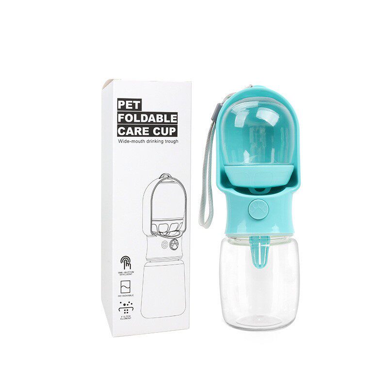 Dual-Use Portable Pet Water and Food Cup