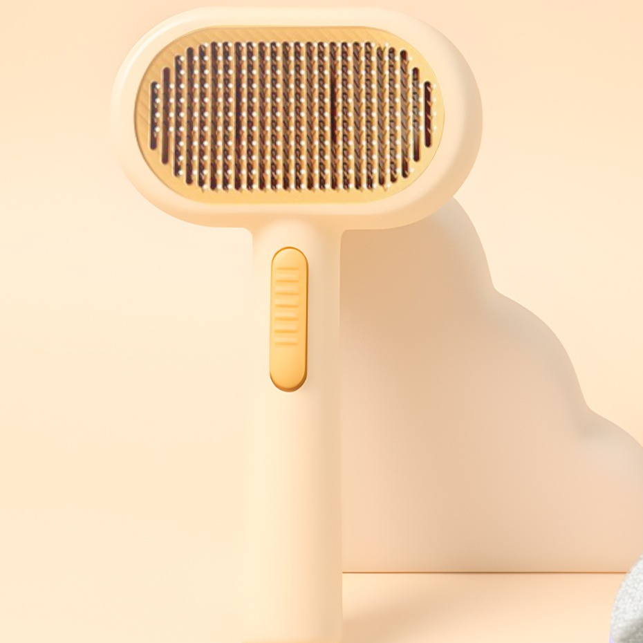 Cat floating hair cat hair comb pet double-sided hair removal self-cleaning comb