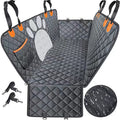 Waterproof Car Pet Seat Cushion with Paw Print Design