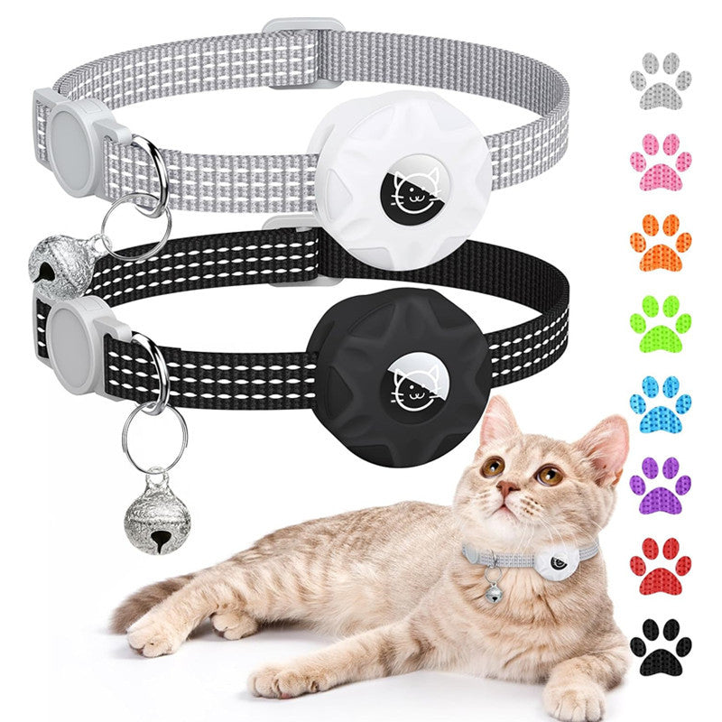 Adjustable Reflective Pet Collar with Safety Breakaway Buckle
