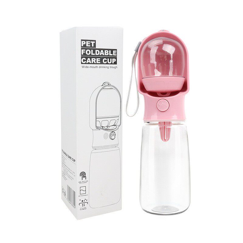 Dual-Use Portable Pet Water and Food Cup