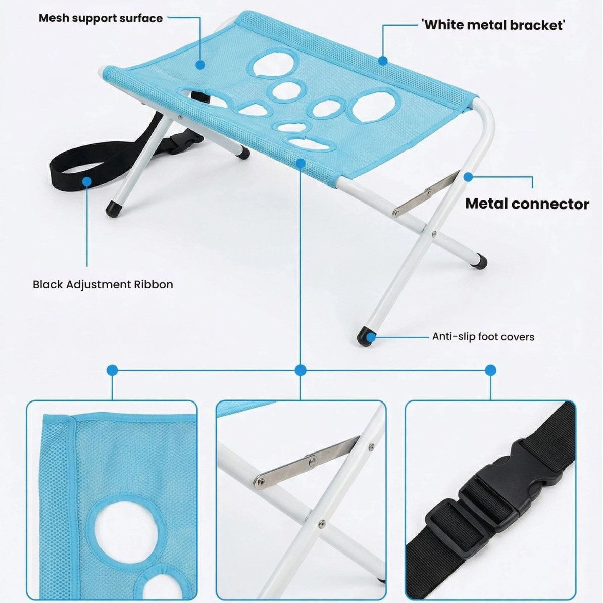 Adjustable Pet Grooming and Bathing Restraint Stand