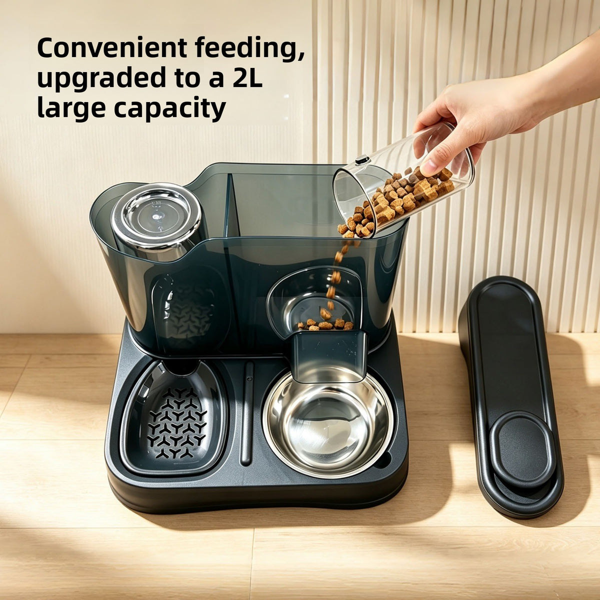 Automatic Pet Feeder and Water Dispenser