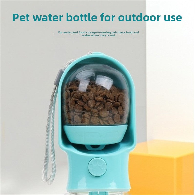 Dual-Use Portable Pet Water and Food Cup