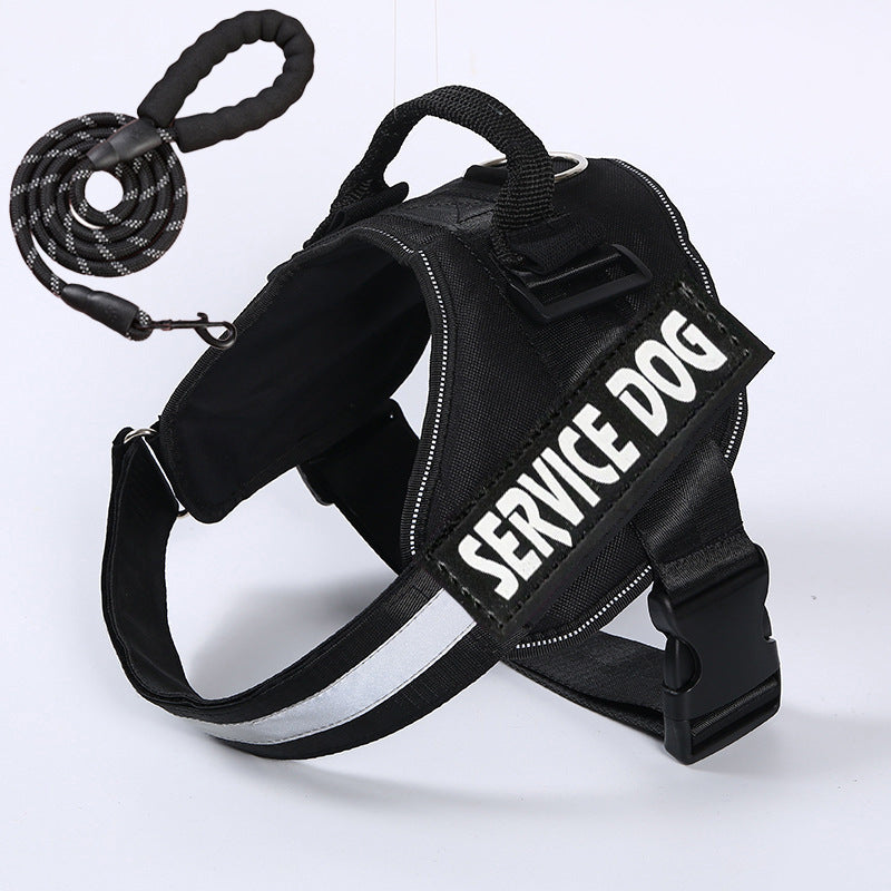 Adjustable Pet Dog Harness and Leash Set