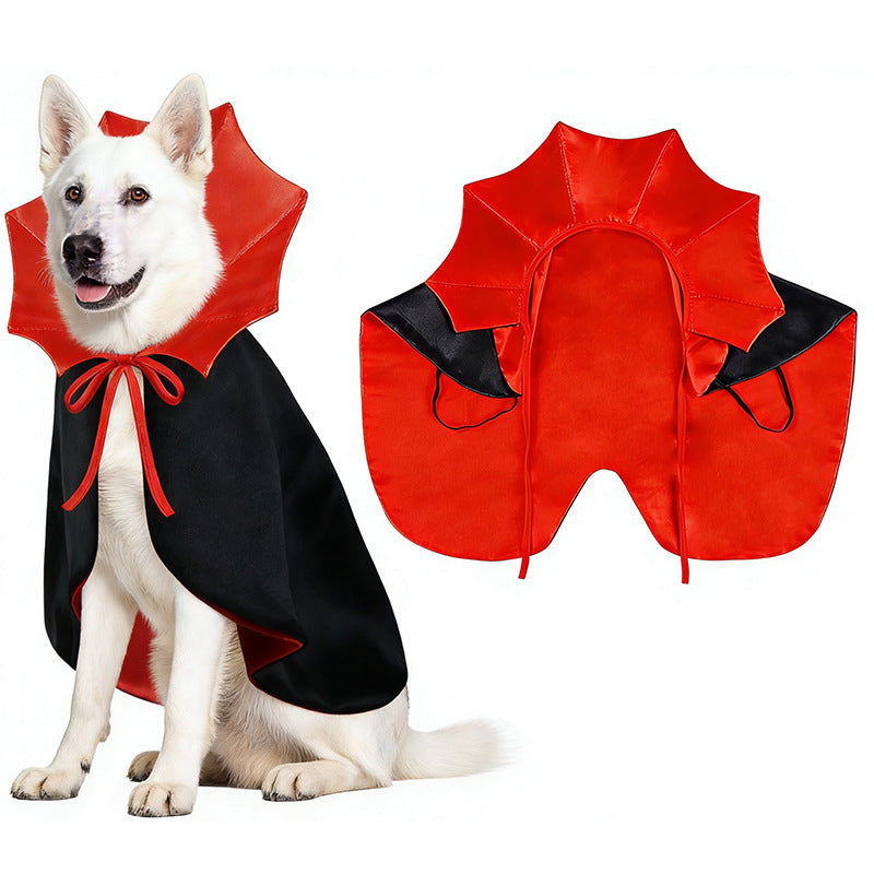 Pet Vampire Cloak Halloween Costume