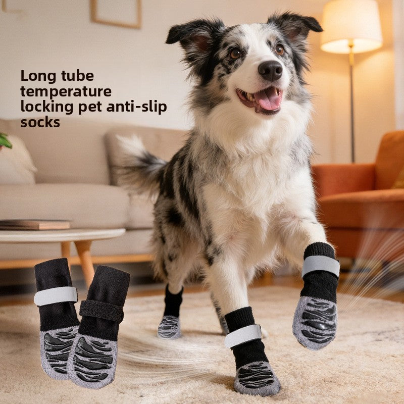 claw-protecting non-slip stockings for medium and large dogs Pet shoes and socks