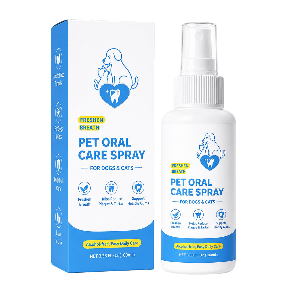 Pet Oral Care Spray for Cats and Dogs