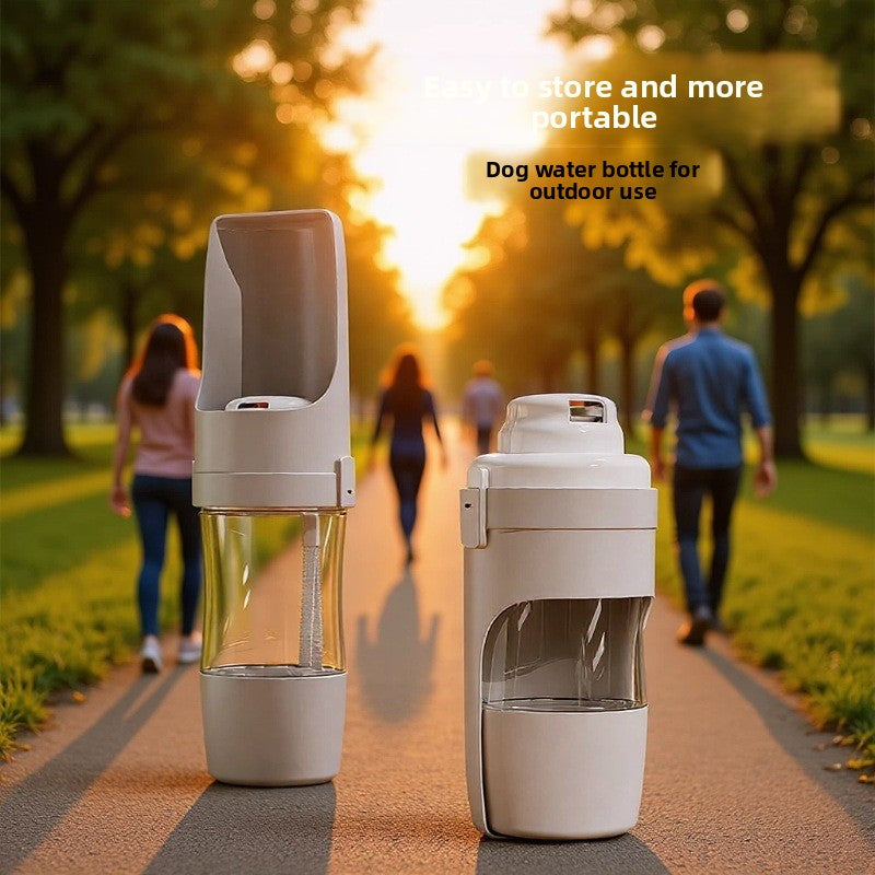 Portable Pet Water and Food Container