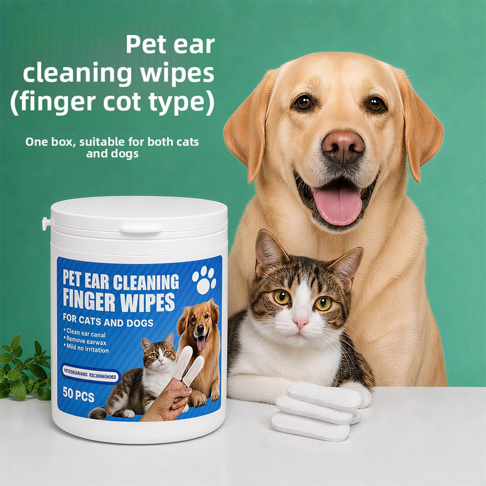 Pet cleaning wipes