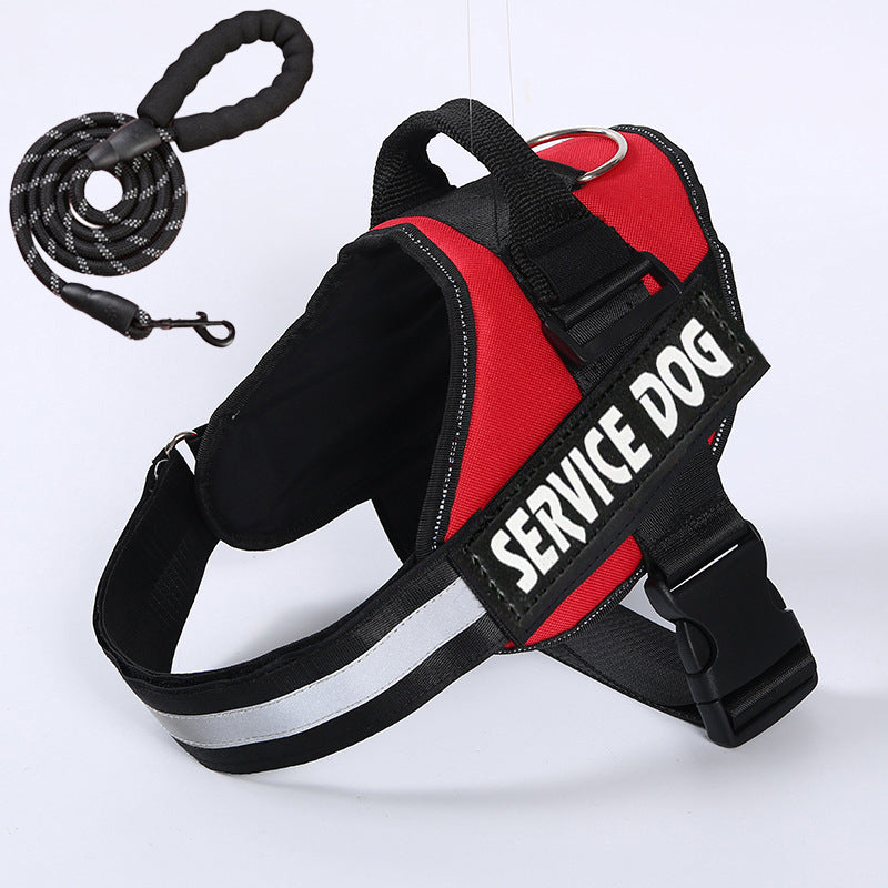 Adjustable Pet Dog Harness and Leash Set