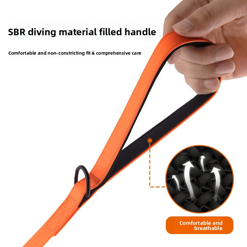 PVC Pet Leash Waterproof Dog Walking Lead