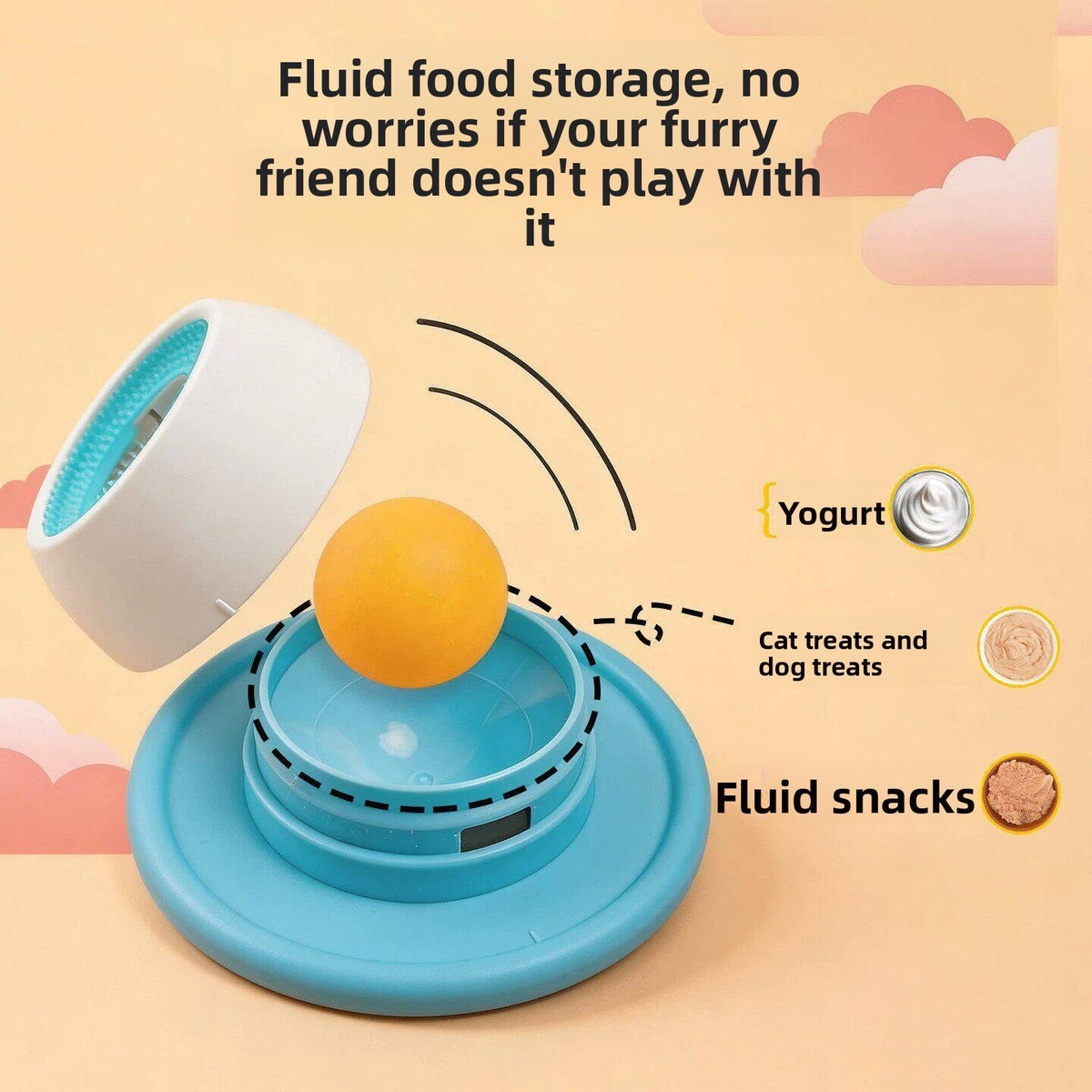 Interactive Slow Feeder Pet Bowl
