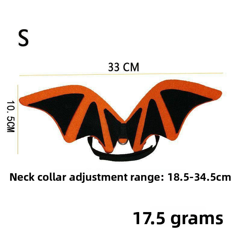 Pet Halloween Bat Wings Costume
