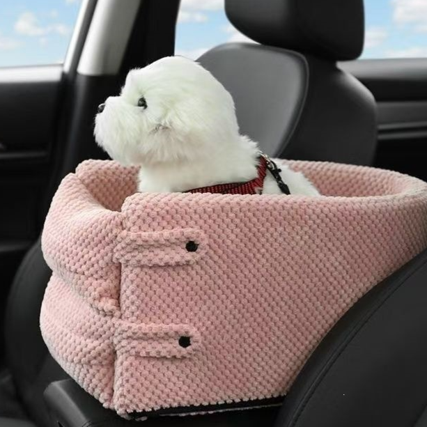 Car-mounted pet pad