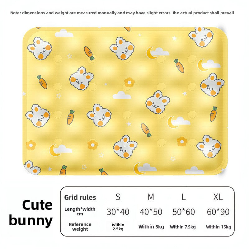 Gel-Filled Pet Cooling Mat with Scratch-Resistant Design