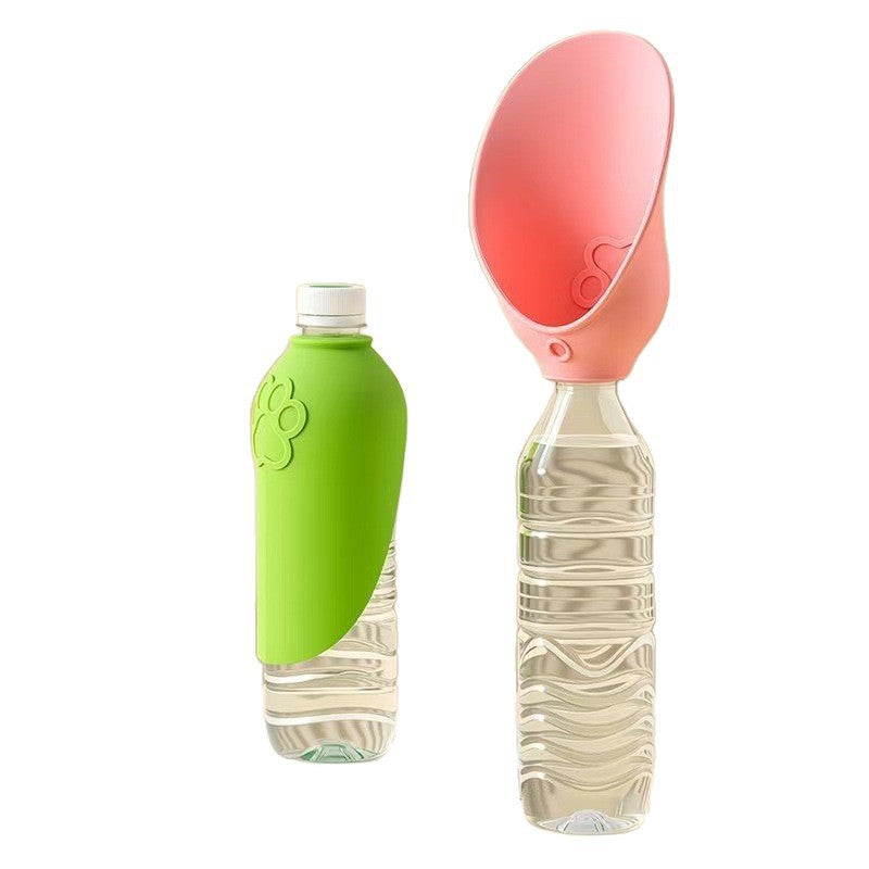Portable Pet Slow Feeder Bowl Water Dispense