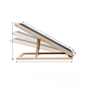 Solid Wood Dog Stairs, Foldable Non-Slip Ramp Pet Stairs for Elderly and Weak Pets