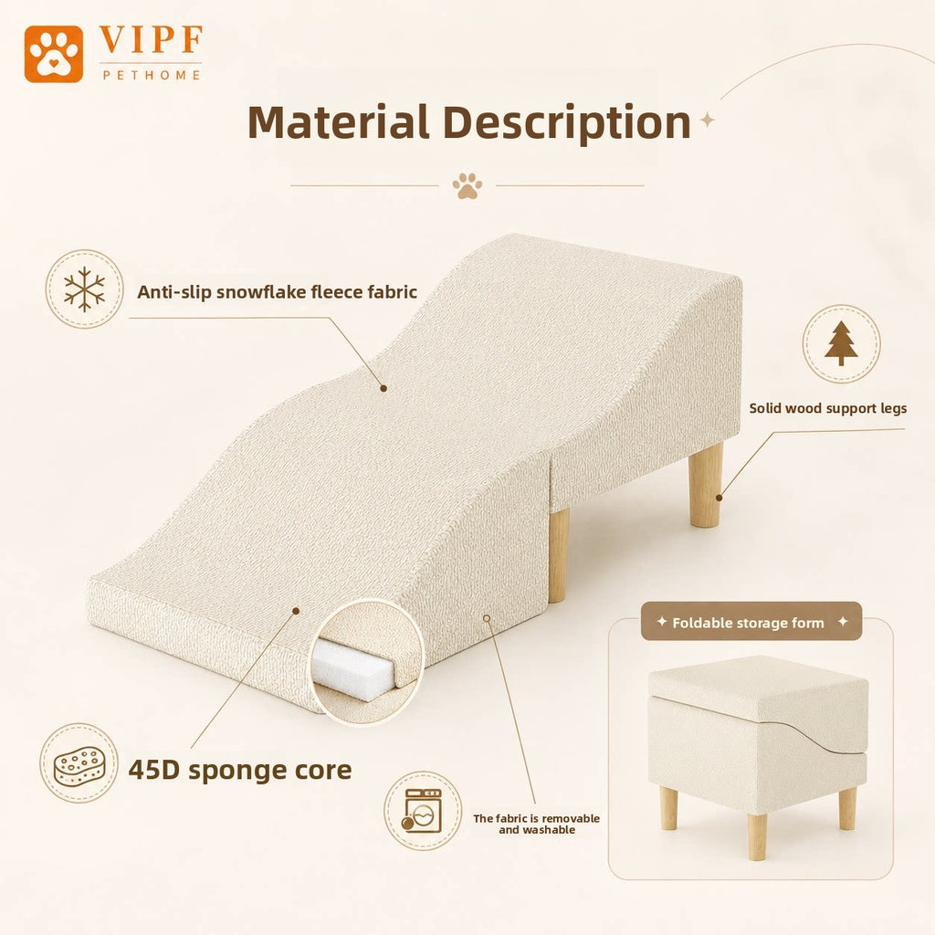 Removable Washable Pet Stairs for Small Dogs