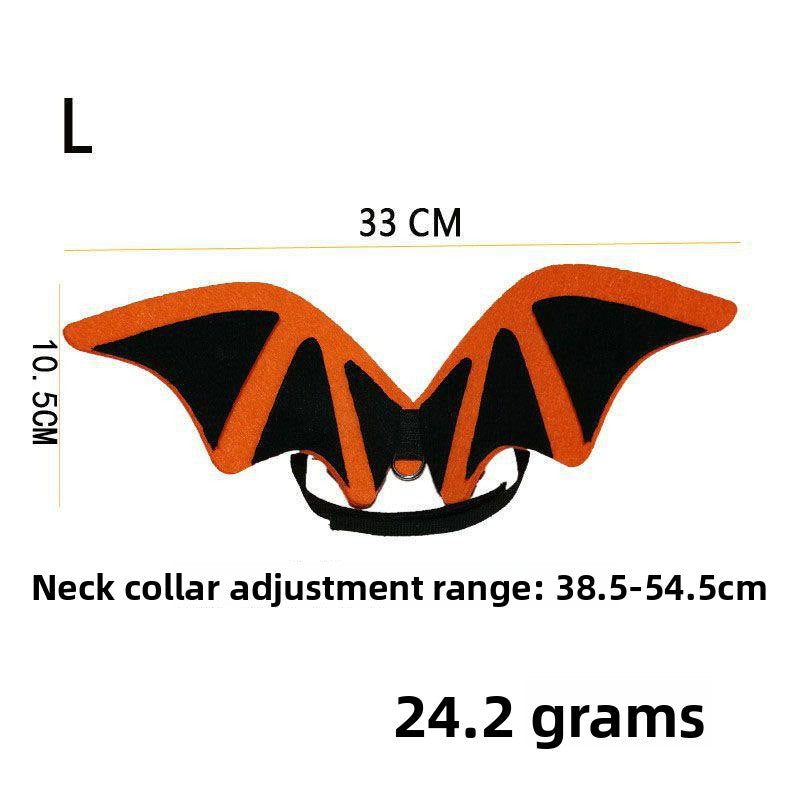 Pet Halloween Bat Wings Costume