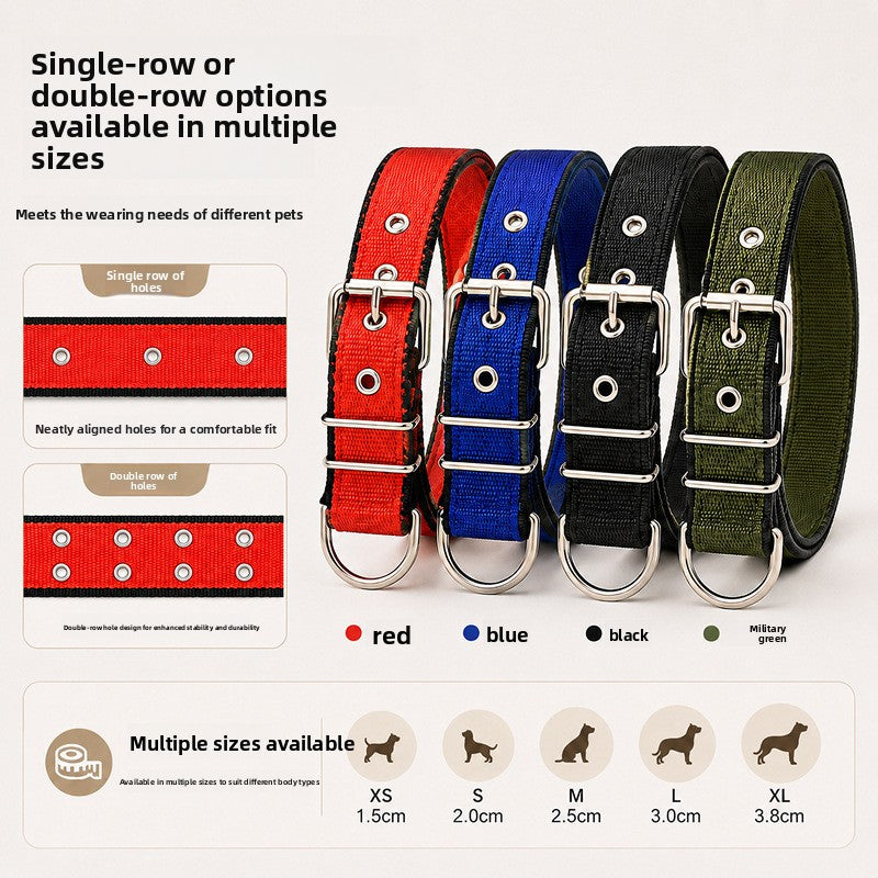Adjustable Shock Absorption Pet Dog Collar