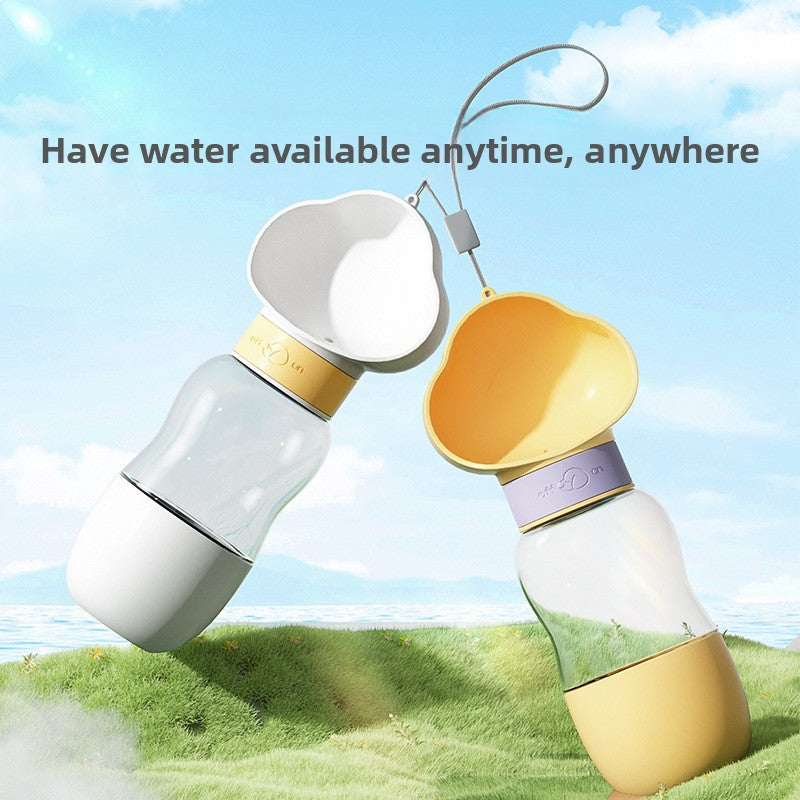 Portable Pet Water and Food Container