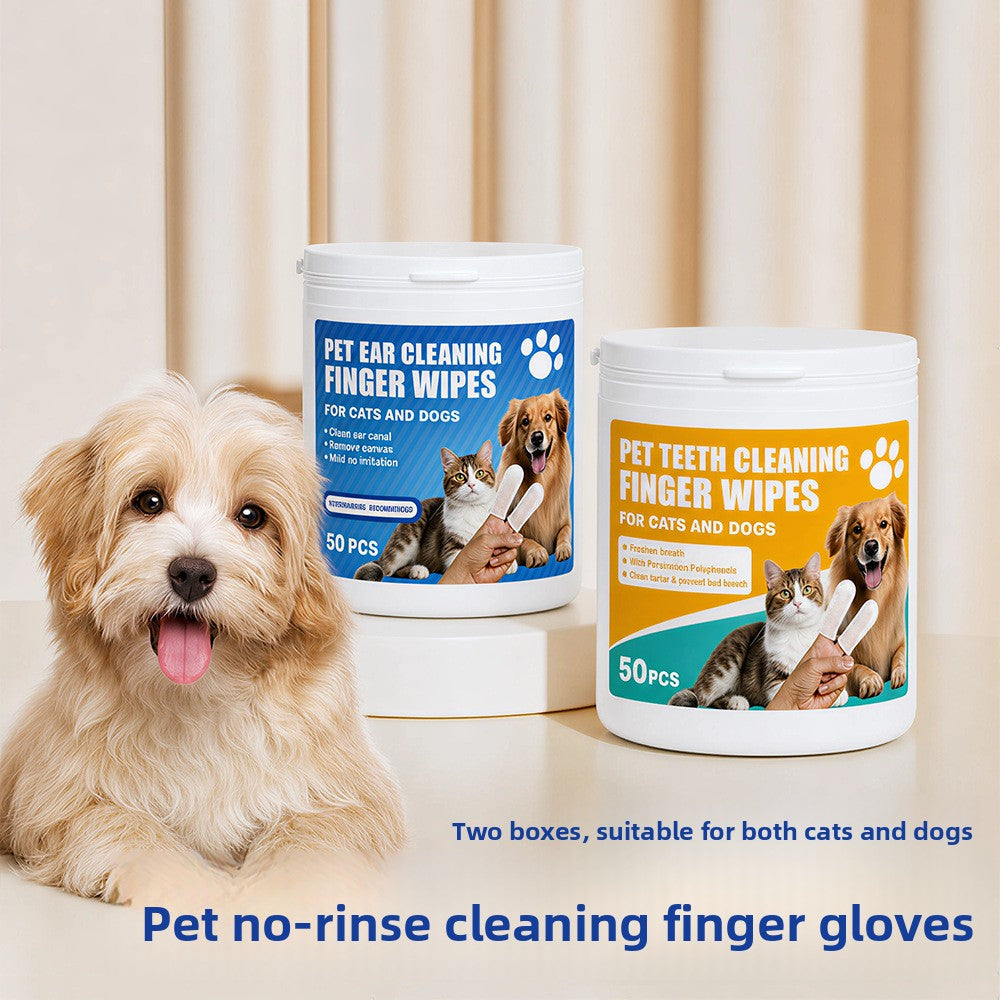 Pet cleaning wipes